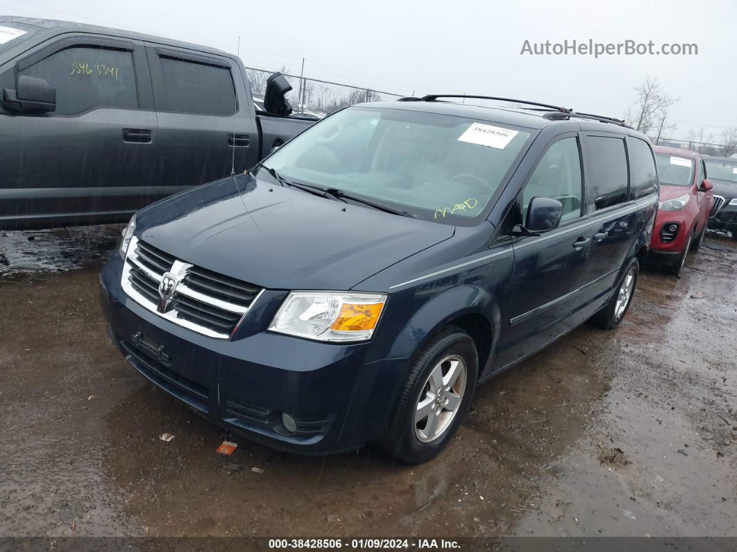 2009 Dodge Grand Caravan Sxt Blue vin: 2D8HN54189R519192