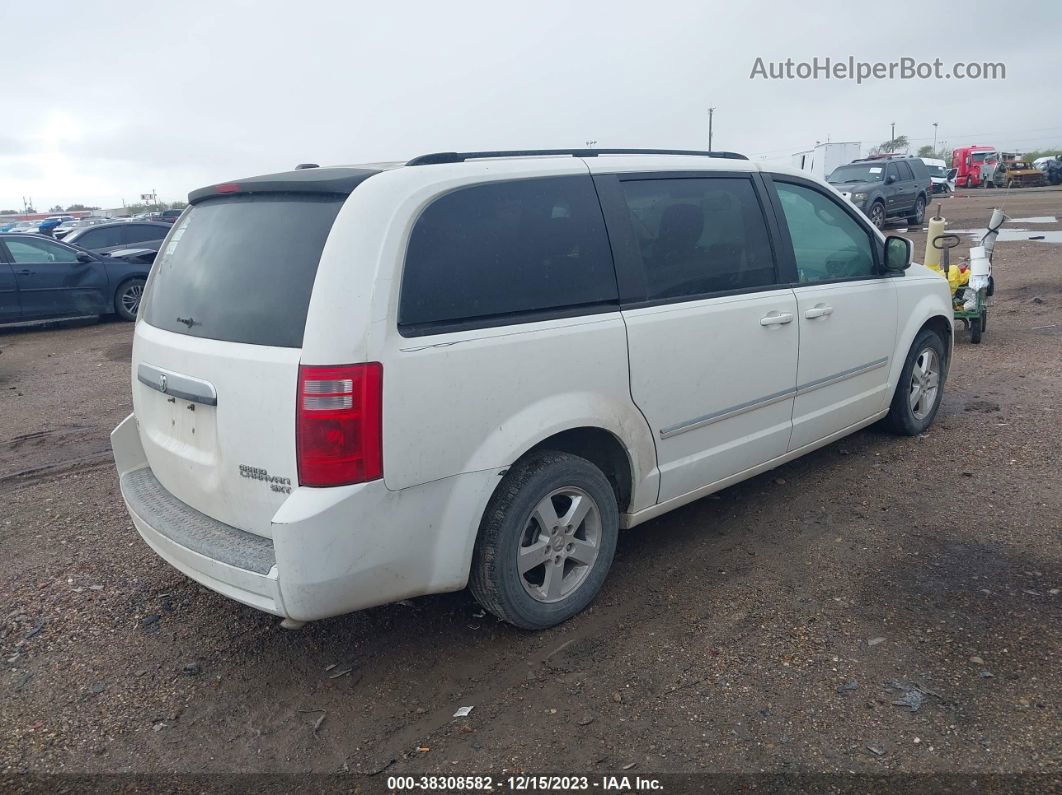 2009 Dodge Grand Caravan Sxt Белый vin: 2D8HN54189R605554