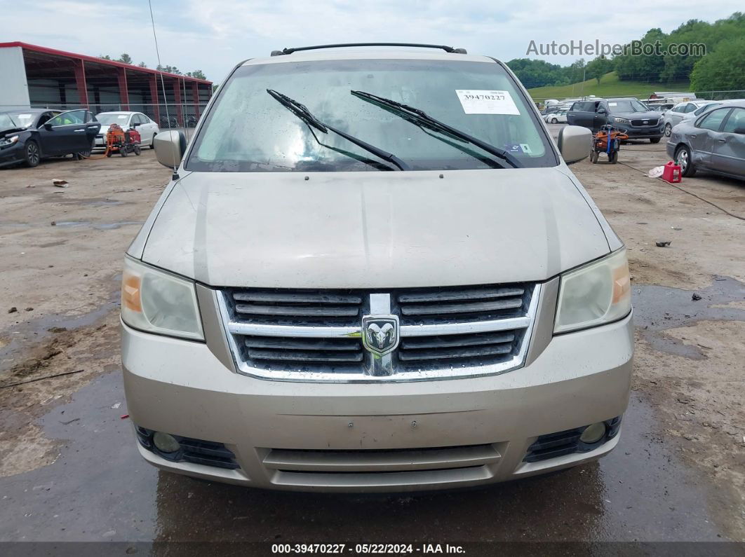 2009 Dodge Grand Caravan Sxt Cream vin: 2D8HN54189R667147