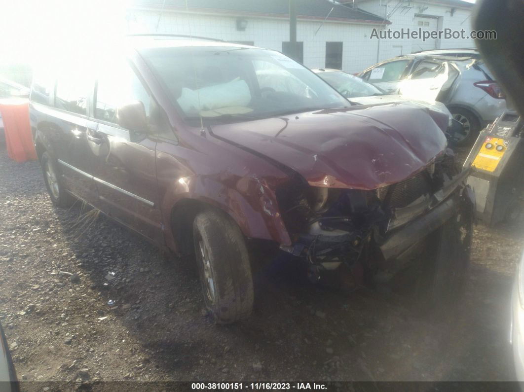 2009 Dodge Grand Caravan Sxt Red vin: 2D8HN54199R505799