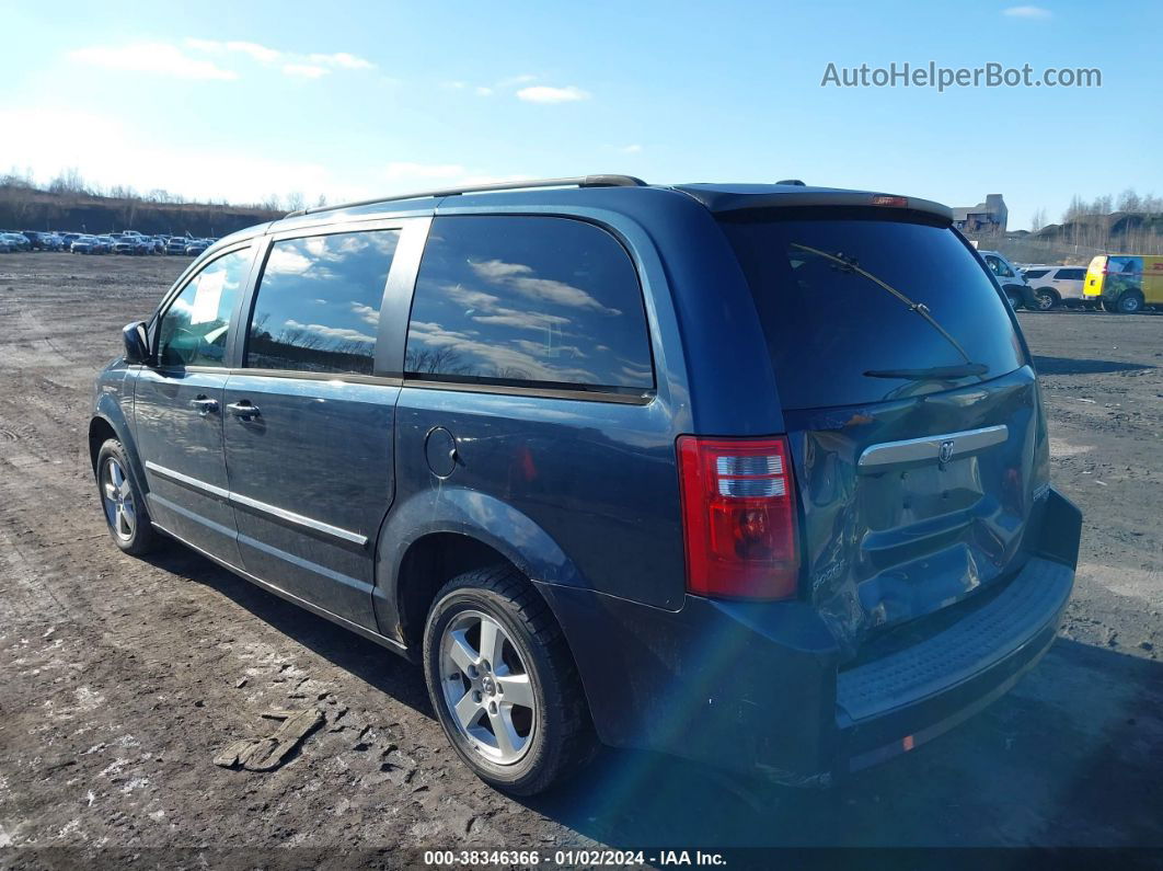 2009 Dodge Grand Caravan Sxt Blue vin: 2D8HN54199R584715