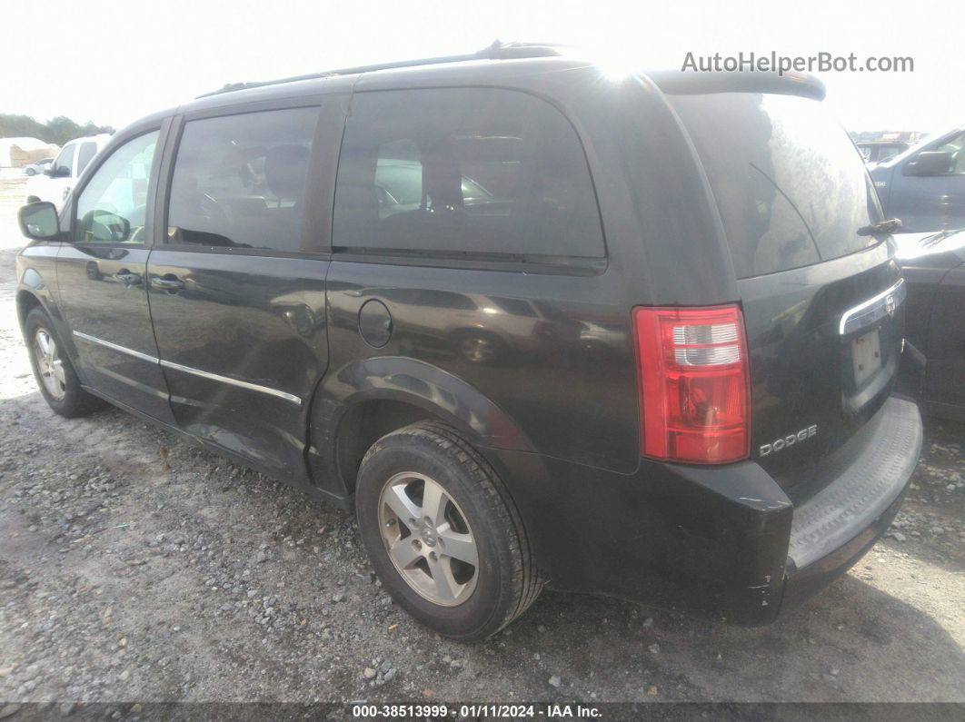 2009 Dodge Grand Caravan Sxt Черный vin: 2D8HN54199R680375