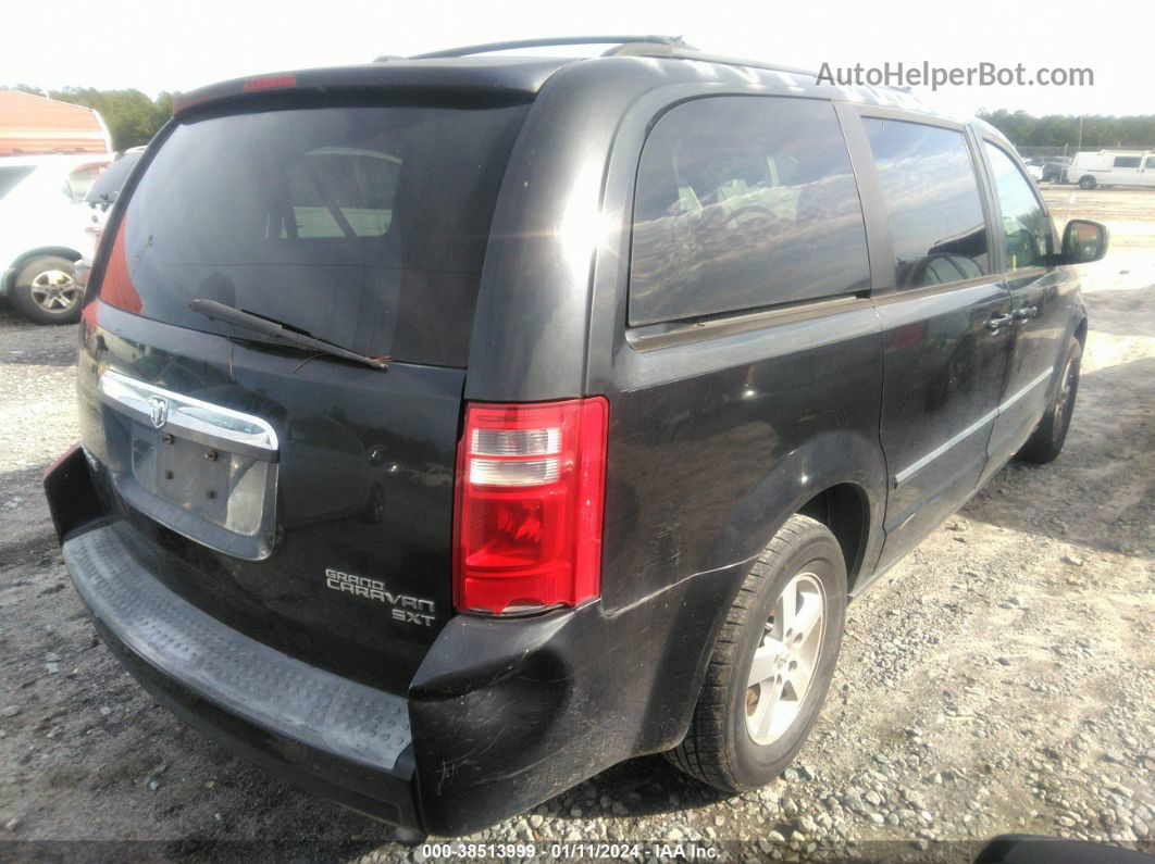 2009 Dodge Grand Caravan Sxt Черный vin: 2D8HN54199R680375