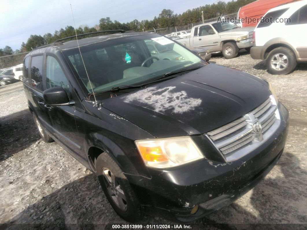 2009 Dodge Grand Caravan Sxt Черный vin: 2D8HN54199R680375