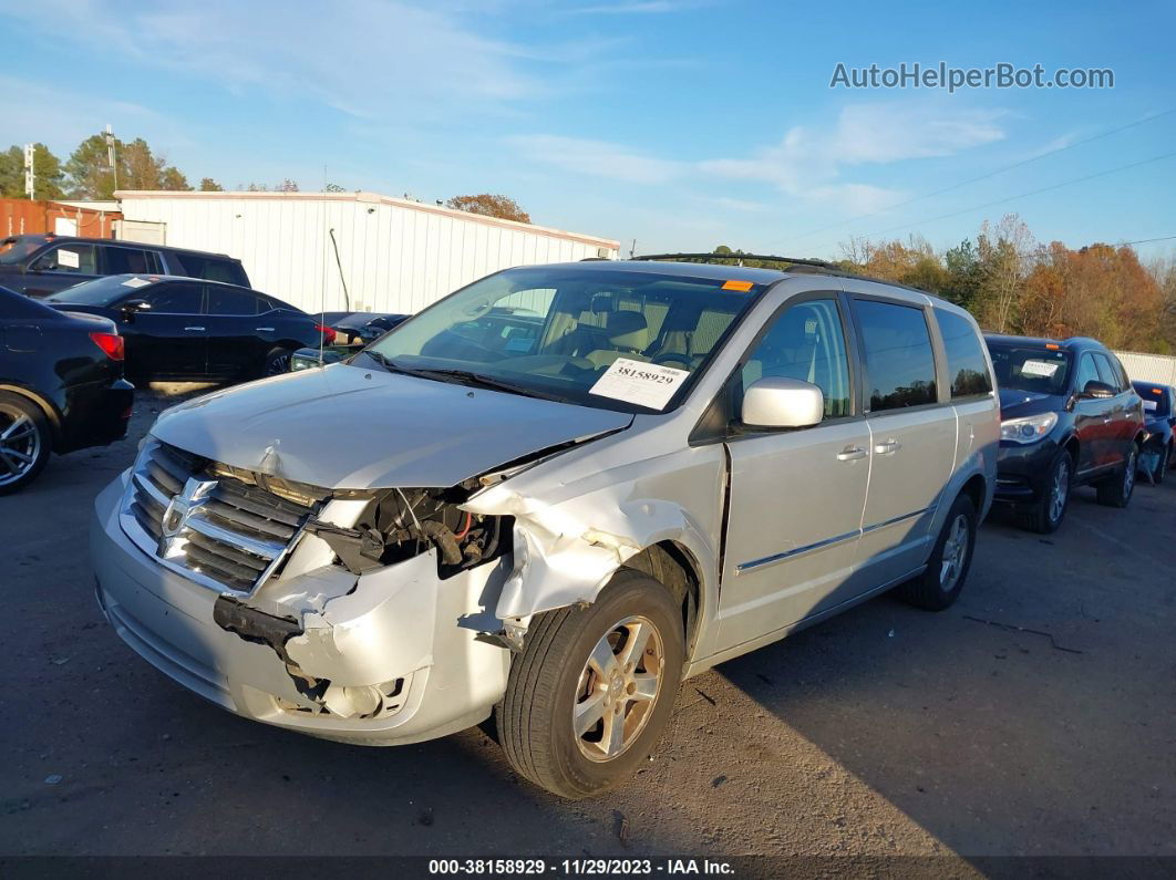 2009 Dodge Grand Caravan Sxt Silver vin: 2D8HN541X9R519243