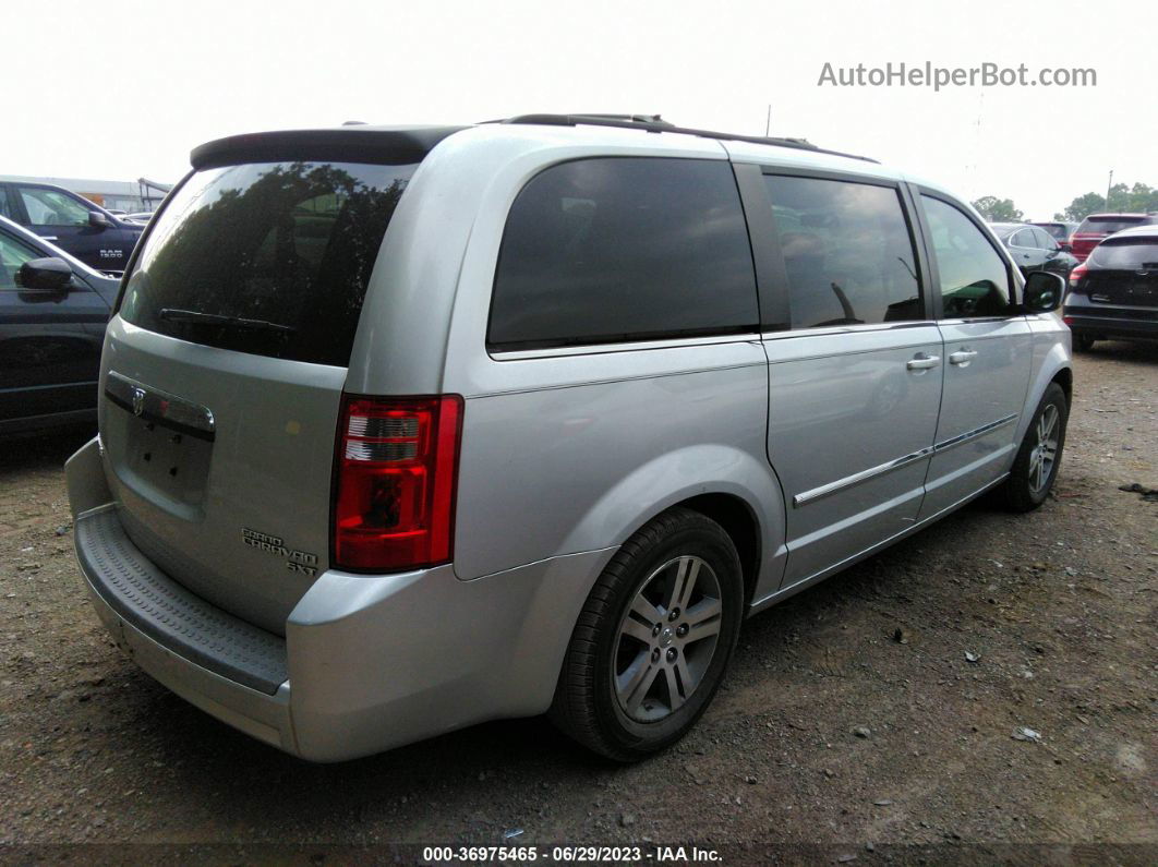 2009 Dodge Grand Caravan Sxt Silver vin: 2D8HN54X09R529753