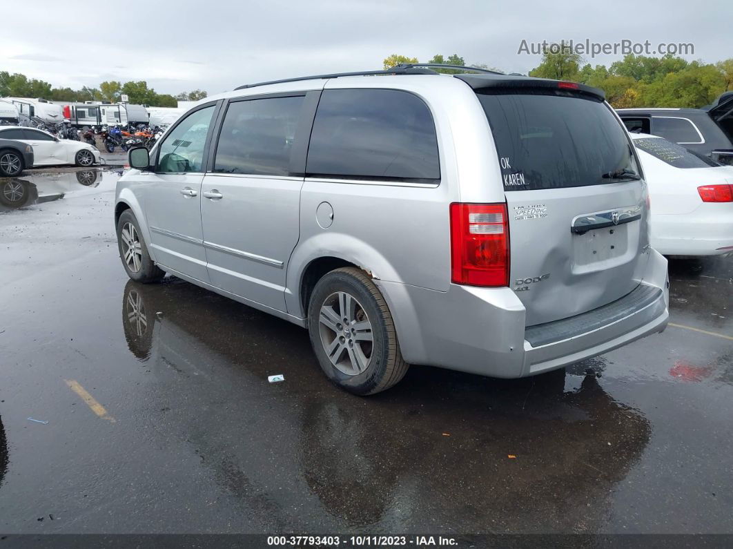 2009 Dodge Grand Caravan Sxt Silver vin: 2D8HN54X09R614513