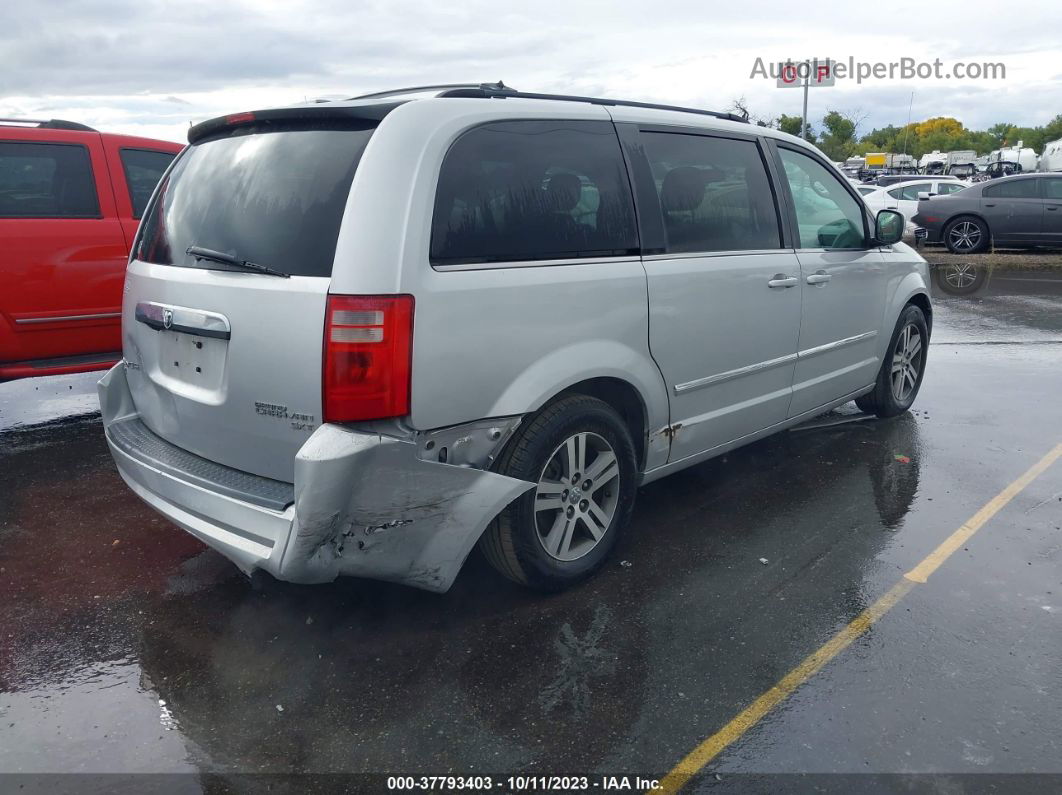 2009 Dodge Grand Caravan Sxt Silver vin: 2D8HN54X09R614513