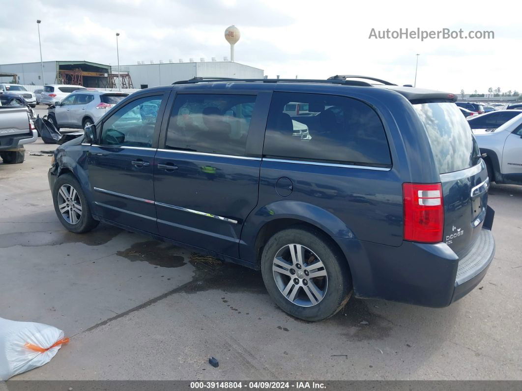 2009 Dodge Grand Caravan Sxt Синий vin: 2D8HN54X19R513772