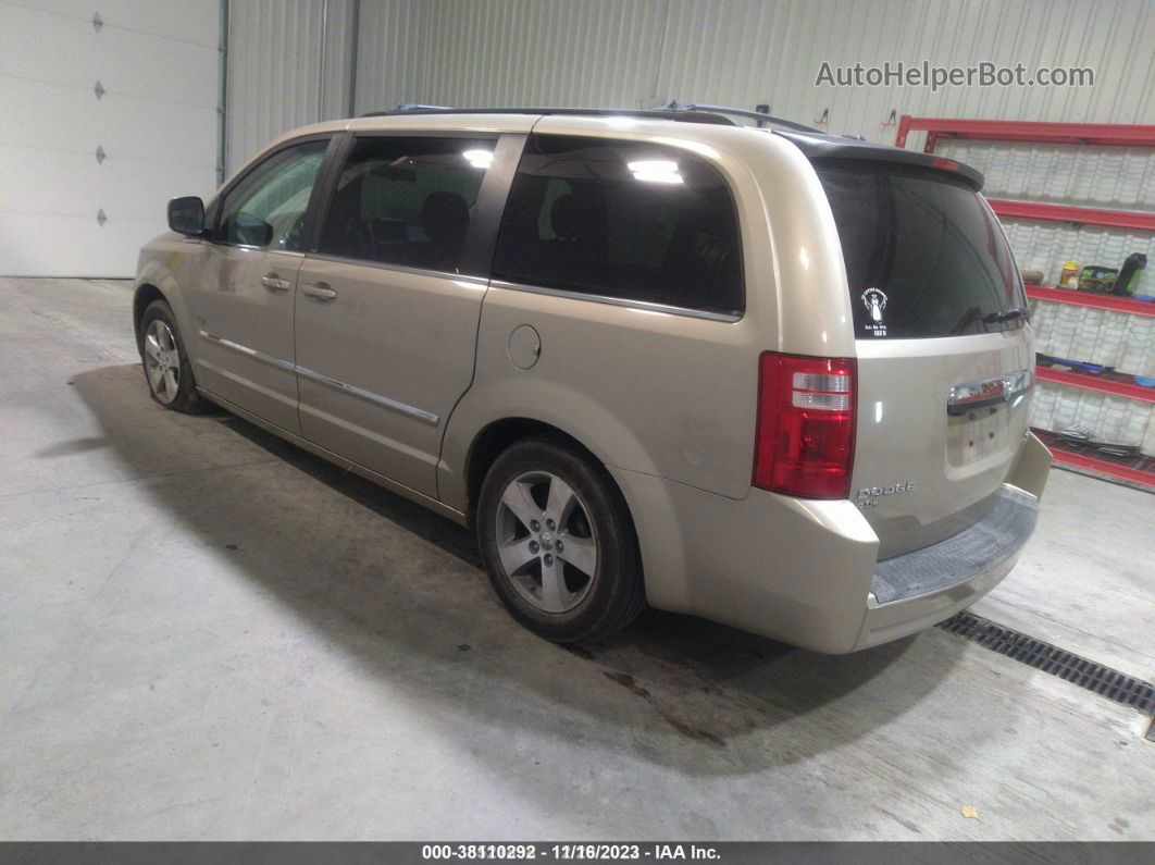 2009 Dodge Grand Caravan Sxt Бежевый vin: 2D8HN54X39R648655