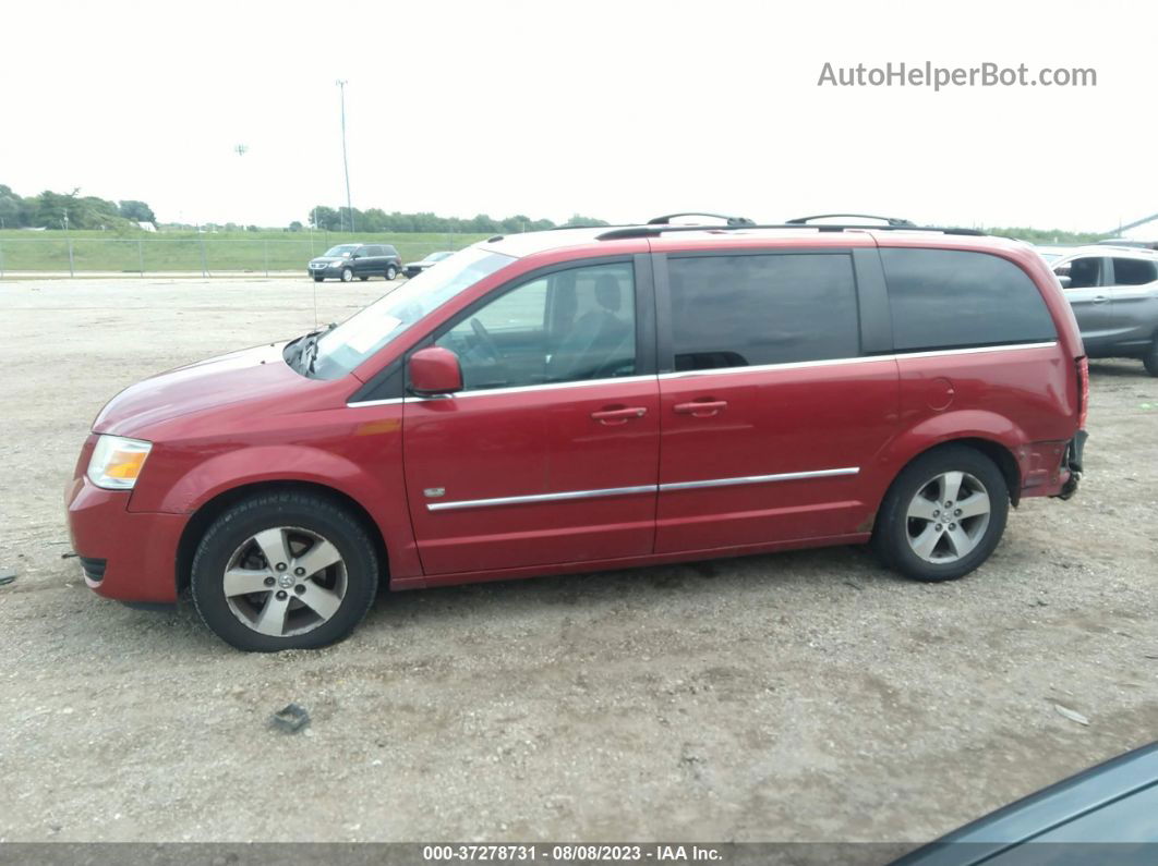 2009 Dodge Grand Caravan Sxt Красный vin: 2D8HN54X39R654908