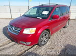 2009 Dodge Grand Caravan Sxt Red vin: 2D8HN54X49R517363