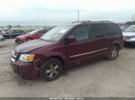 2009 Dodge Grand Caravan Sxt Burgundy vin: 2D8HN54X79R593630