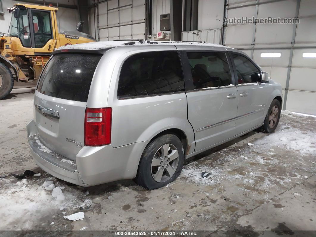 2009 Dodge Grand Caravan Sxt Silver vin: 2D8HN54X89R654919