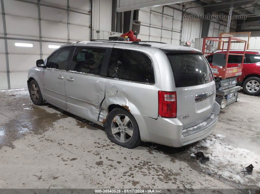 2009 Dodge Grand Caravan Sxt Silver vin: 2D8HN54X89R654919