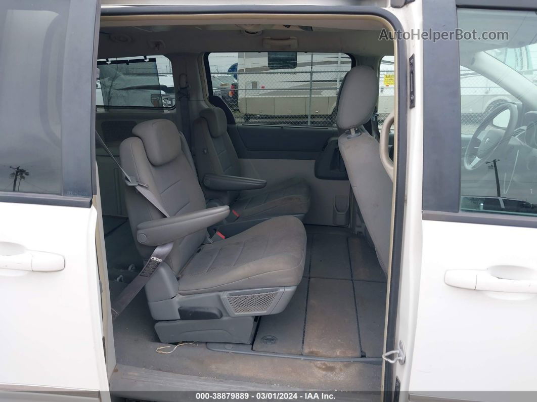 2009 Dodge Grand Caravan Sxt Белый vin: 2D8HN54XX9R506271