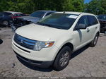 2008 Ford Edge Se White vin: 2FMDK36C08BA45542