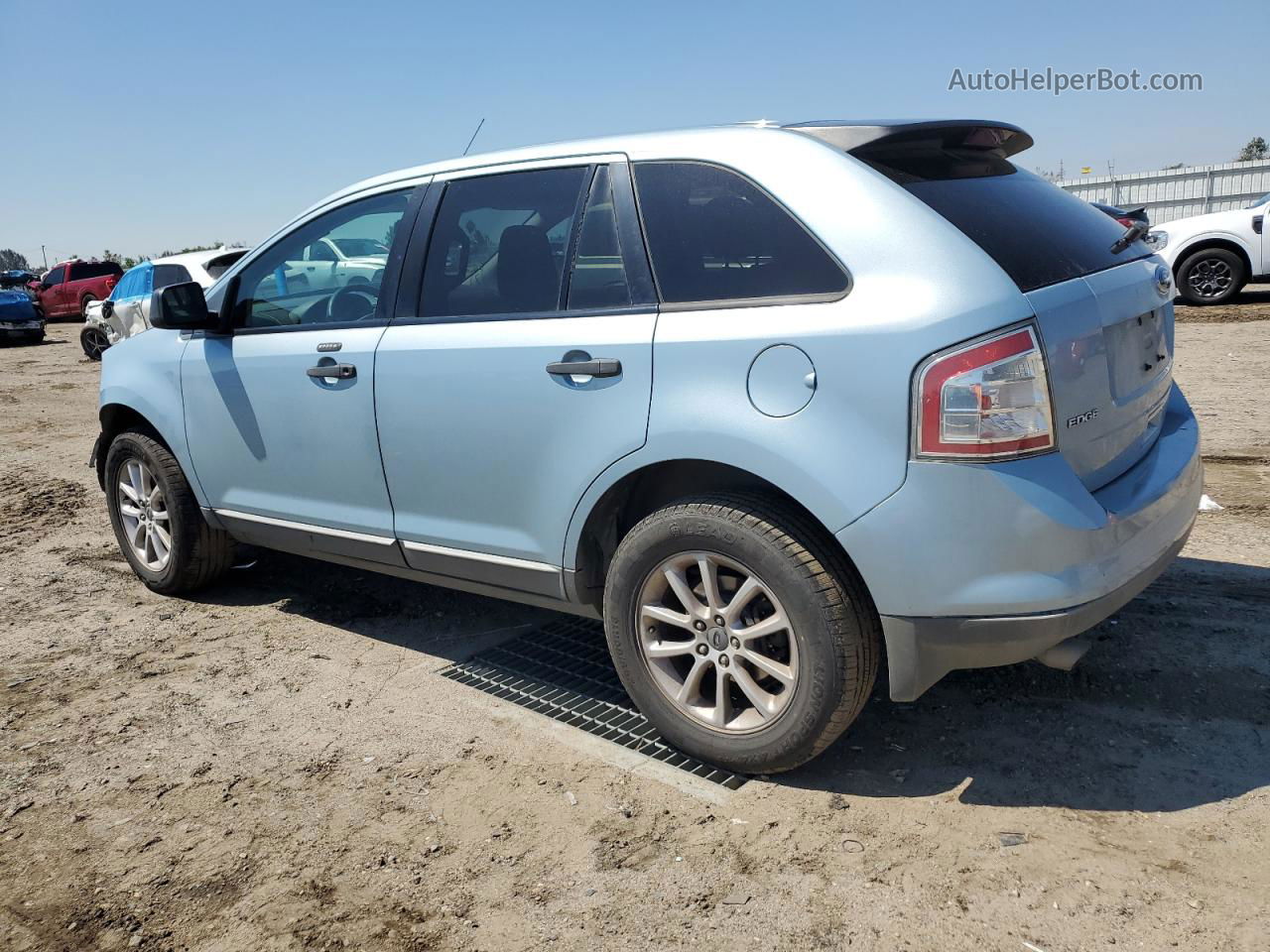 2008 Ford Edge Se Blue vin: 2FMDK36C08BA83613