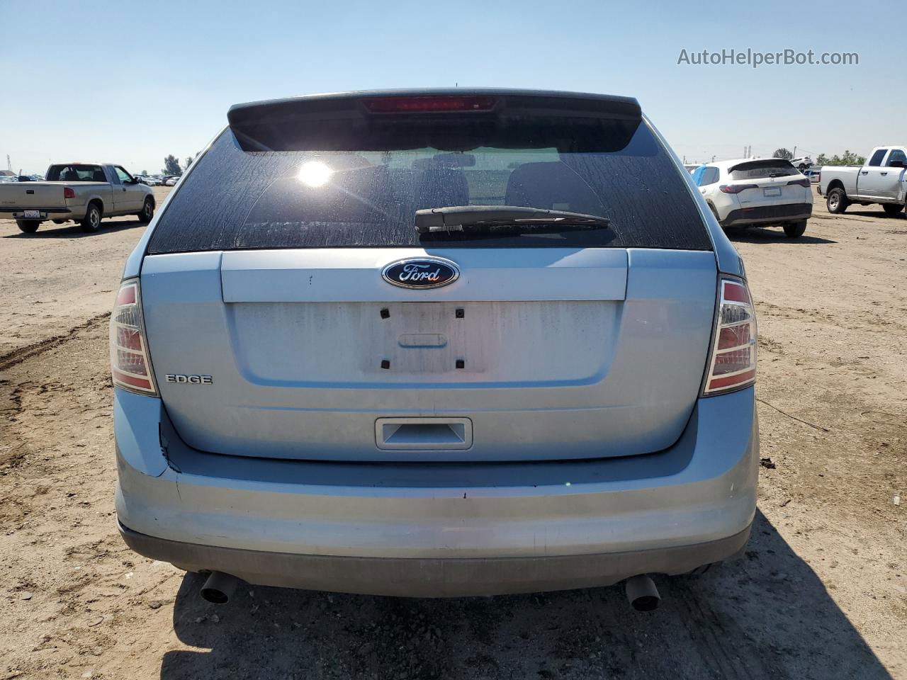 2008 Ford Edge Se Blue vin: 2FMDK36C08BA83613