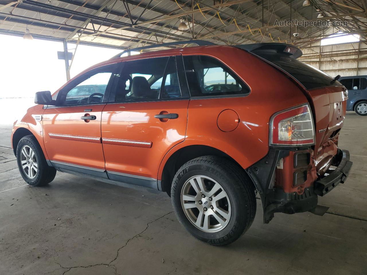 2008 Ford Edge Se Orange vin: 2FMDK36C08BA83658