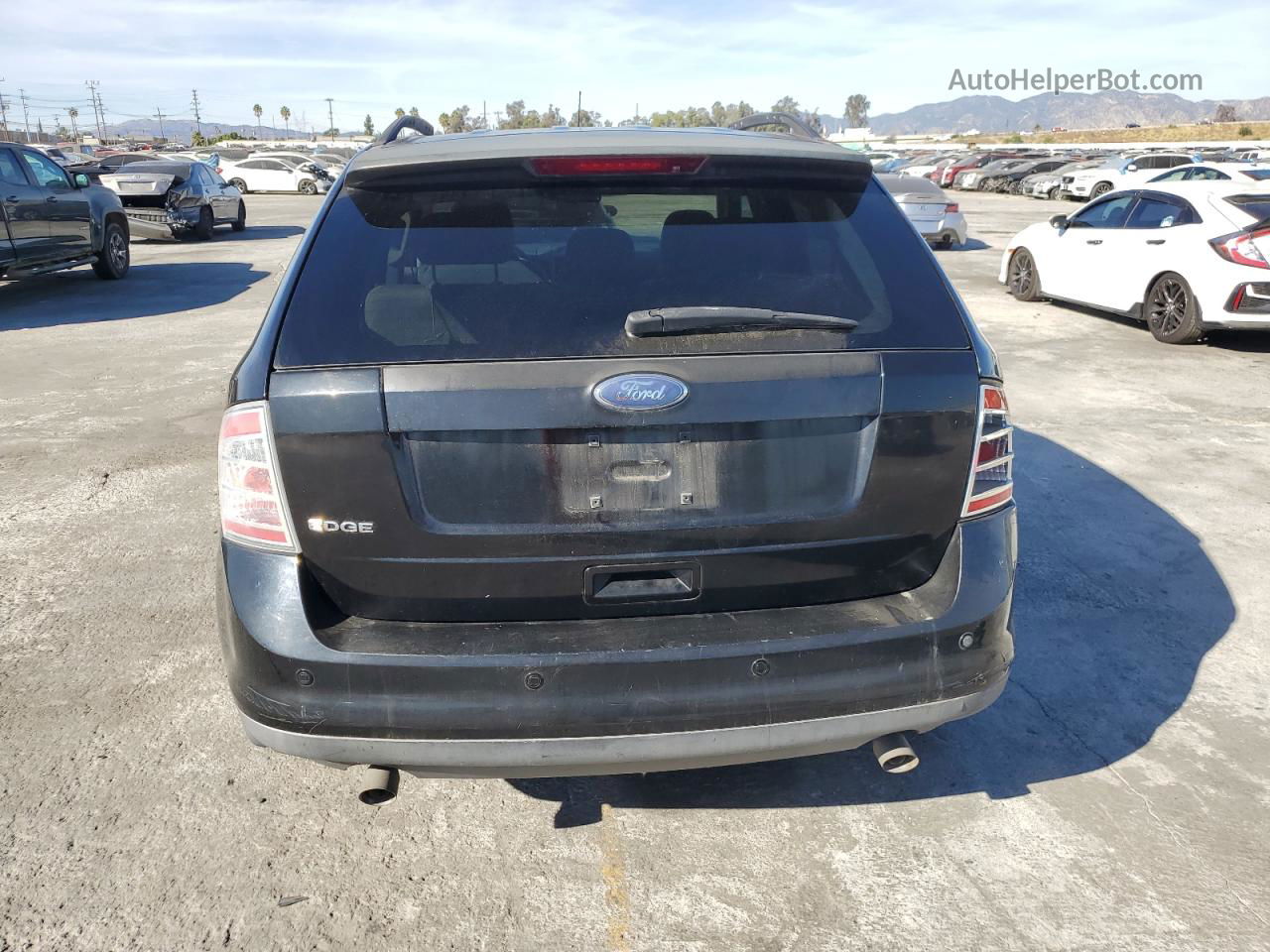 2008 Ford Edge Se Black vin: 2FMDK36C08BA95728