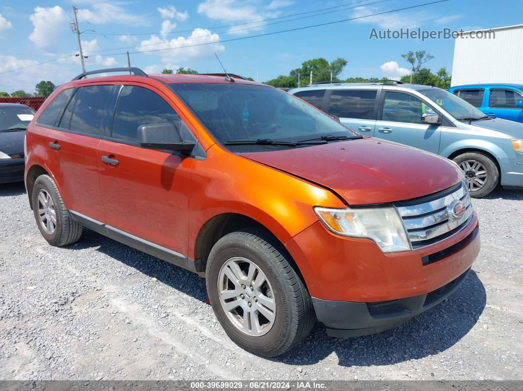 2008 Ford Edge Se Black vin: 2FMDK36C08BB33622