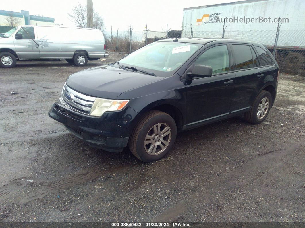 2008 Ford Edge Se Dark Blue vin: 2FMDK36C28BA08752