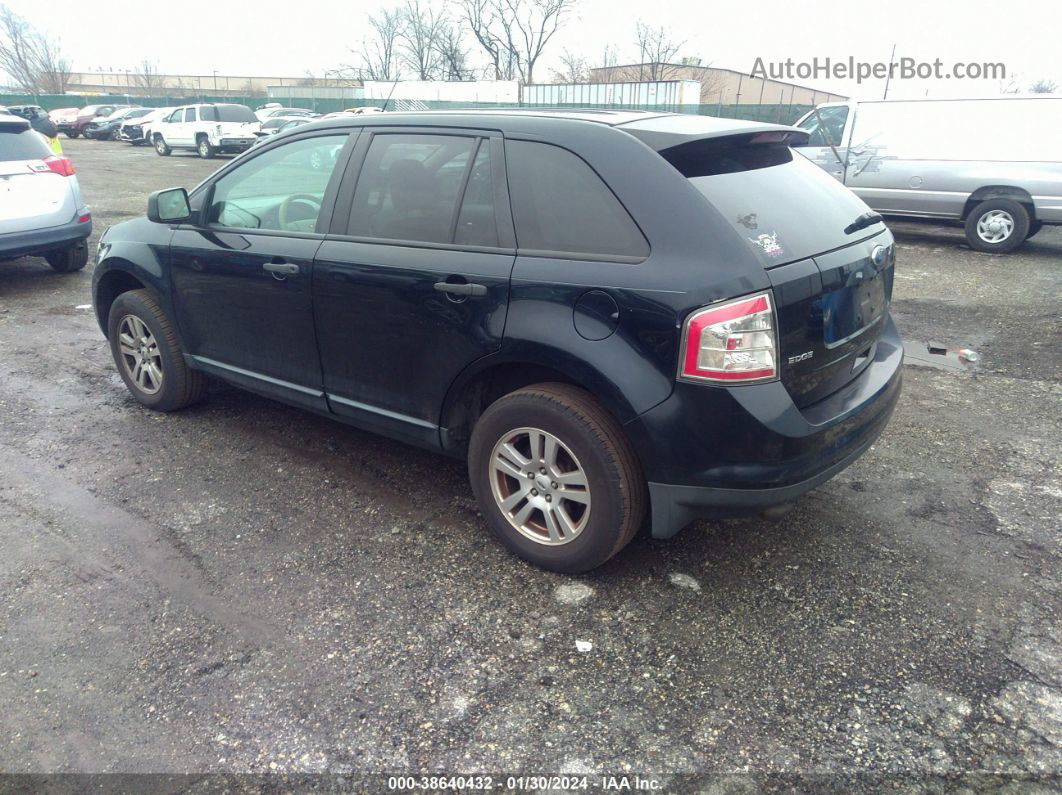 2008 Ford Edge Se Dark Blue vin: 2FMDK36C28BA08752