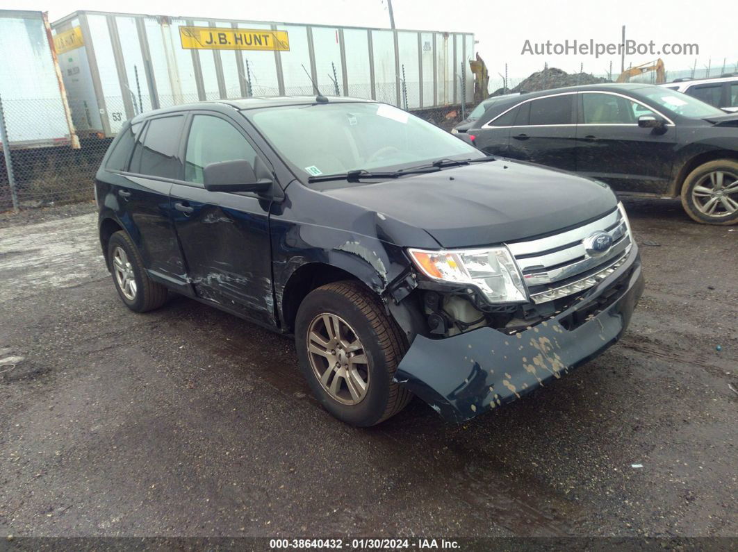 2008 Ford Edge Se Dark Blue vin: 2FMDK36C28BA08752