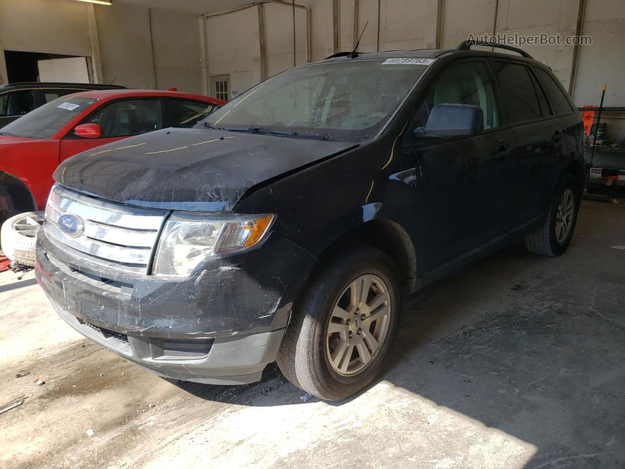 2008 Ford Edge Se Черный vin: 2FMDK36C28BA44618