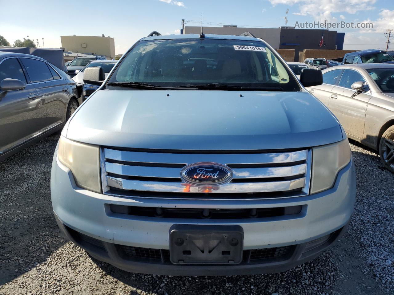 2008 Ford Edge Se Blue vin: 2FMDK36C28BA49320