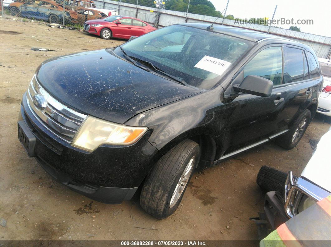 2008 Ford Edge Se Black vin: 2FMDK36C28BA83032