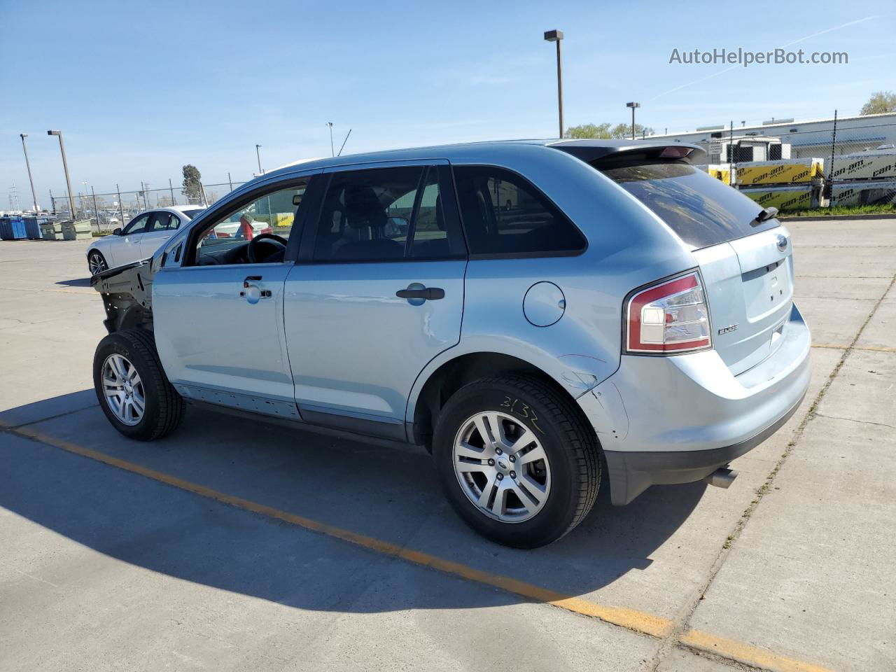 2008 Ford Edge Se Blue vin: 2FMDK36C28BB17647