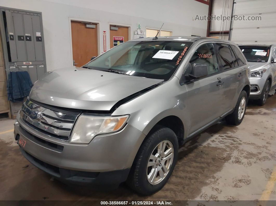 2008 Ford Edge Se Silver vin: 2FMDK36C38BA49665