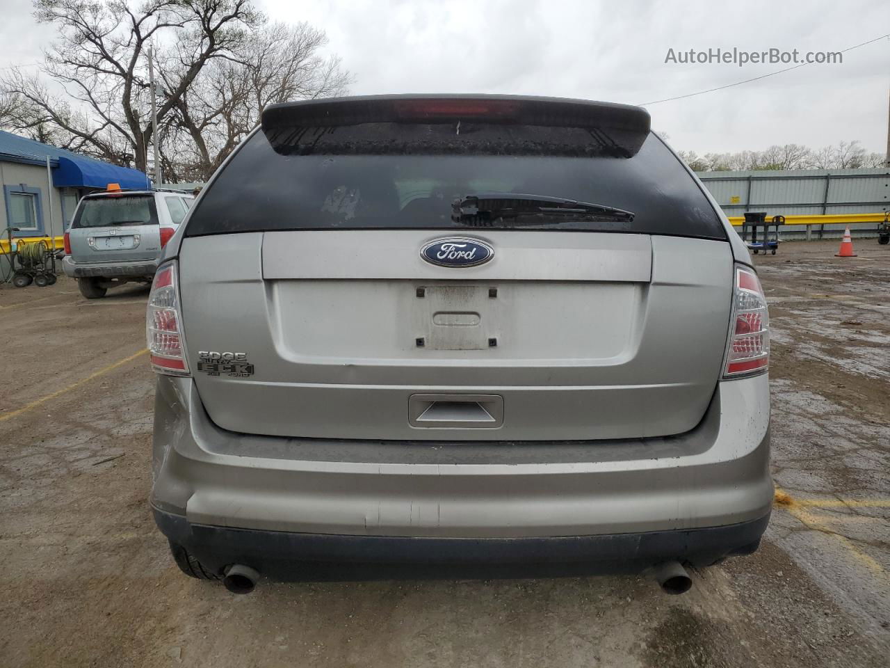 2008 Ford Edge Se Silver vin: 2FMDK36C38BA71035