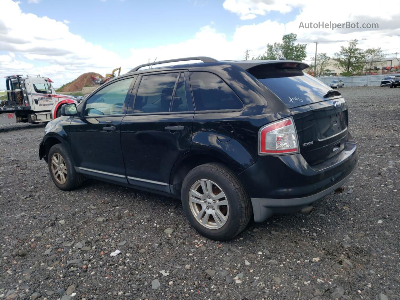 2008 Ford Edge Se Black vin: 2FMDK36C48BA11068