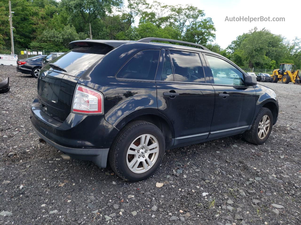 2008 Ford Edge Se Black vin: 2FMDK36C48BA11068