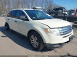 2008 Ford Edge Se White vin: 2FMDK36C48BA31482