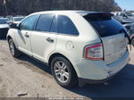 2008 Ford Edge Se White vin: 2FMDK36C48BA31482