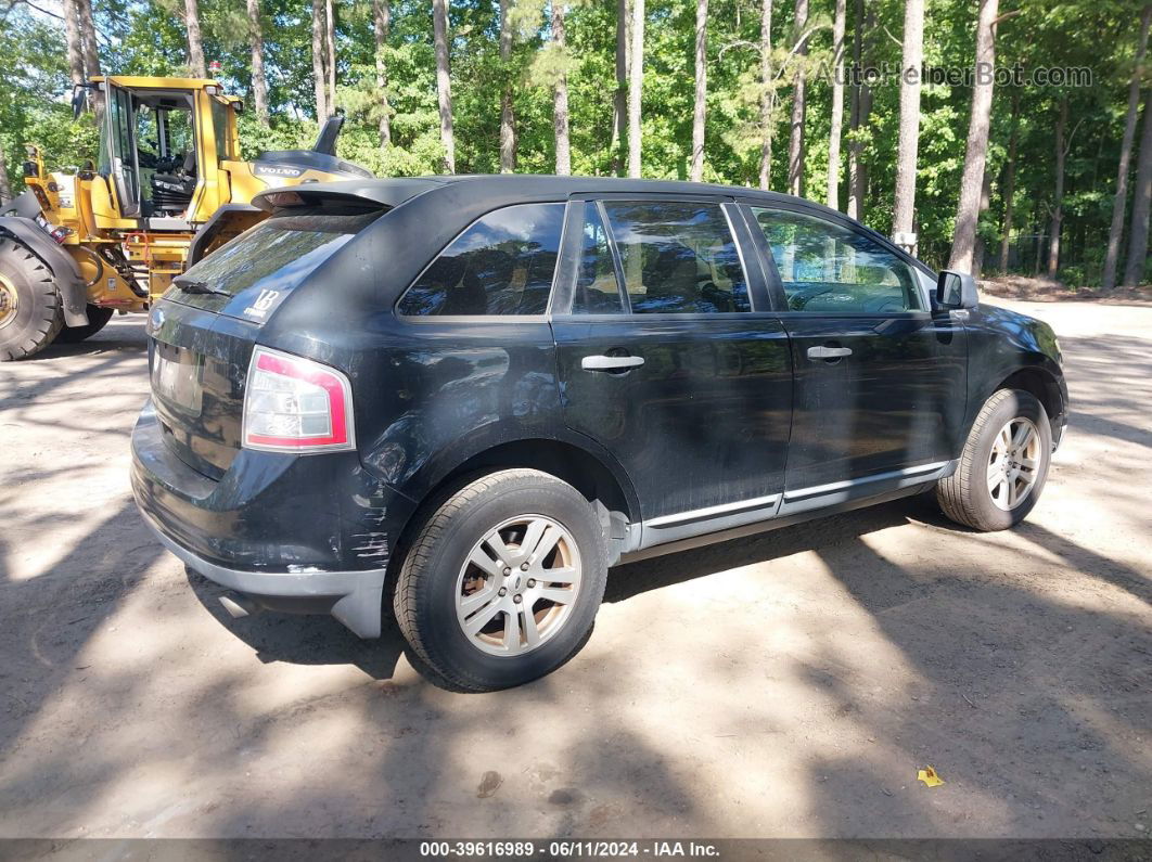 2008 Ford Edge Se Black vin: 2FMDK36C48BA66457