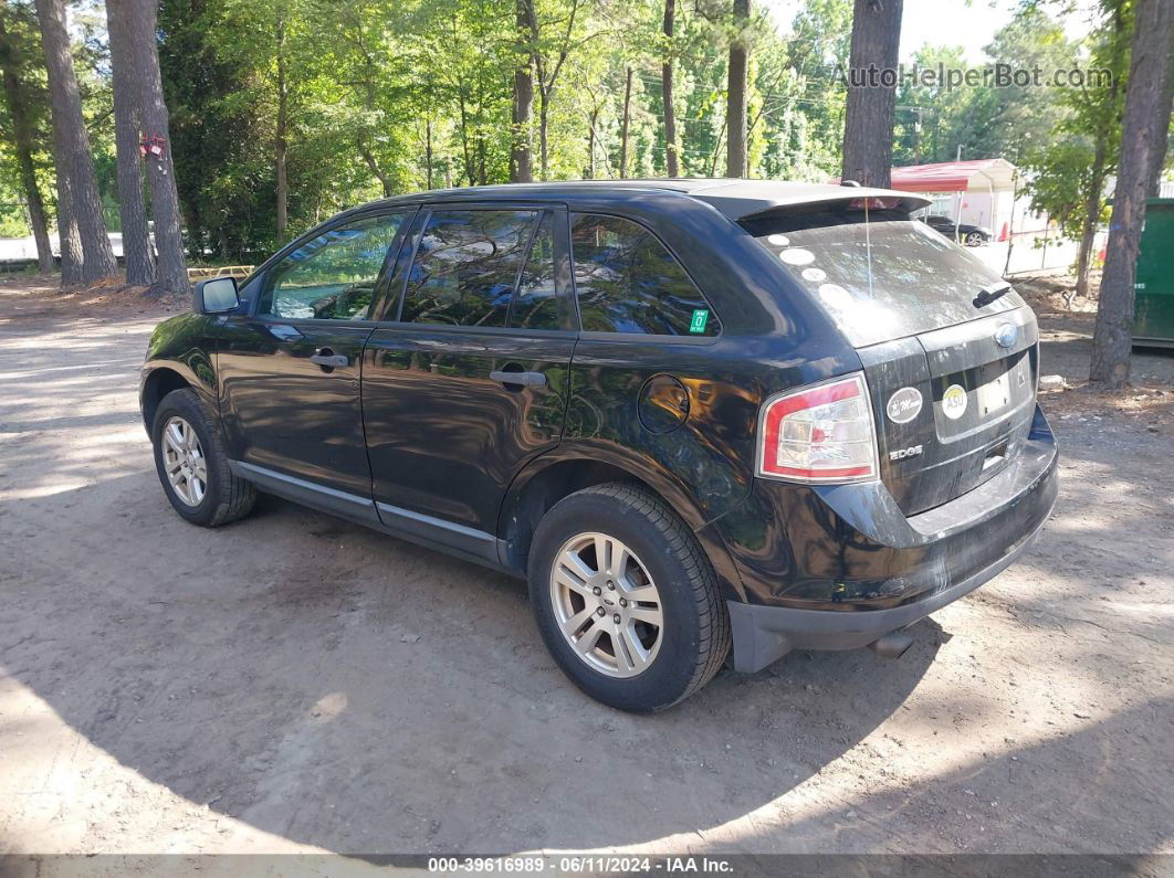 2008 Ford Edge Se Black vin: 2FMDK36C48BA66457