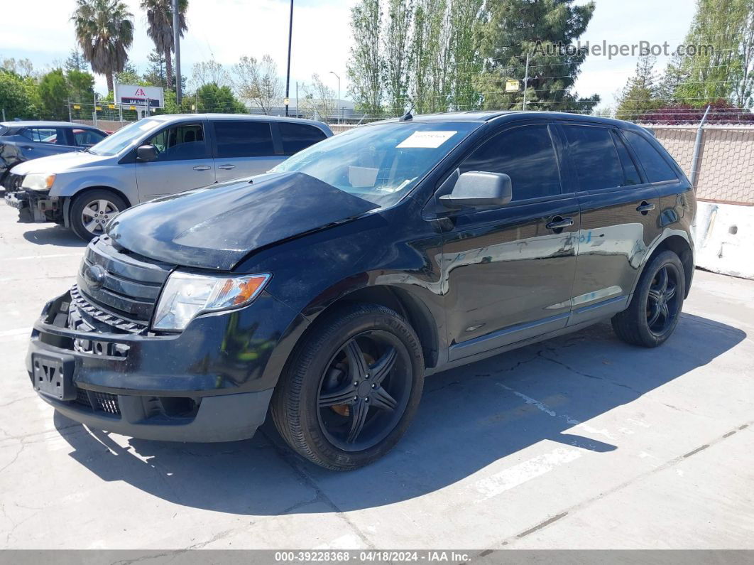 2008 Ford Edge Se Black vin: 2FMDK36C58BA09331