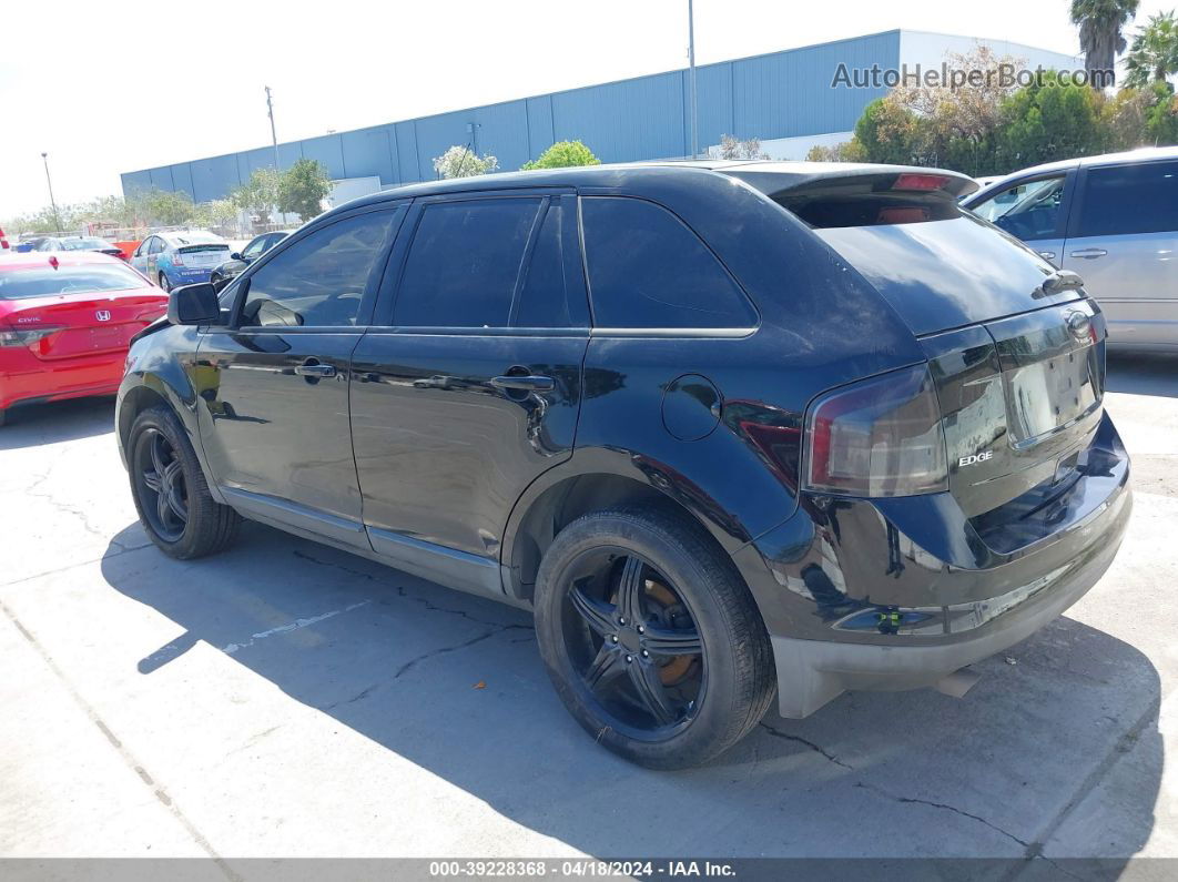 2008 Ford Edge Se Black vin: 2FMDK36C58BA09331