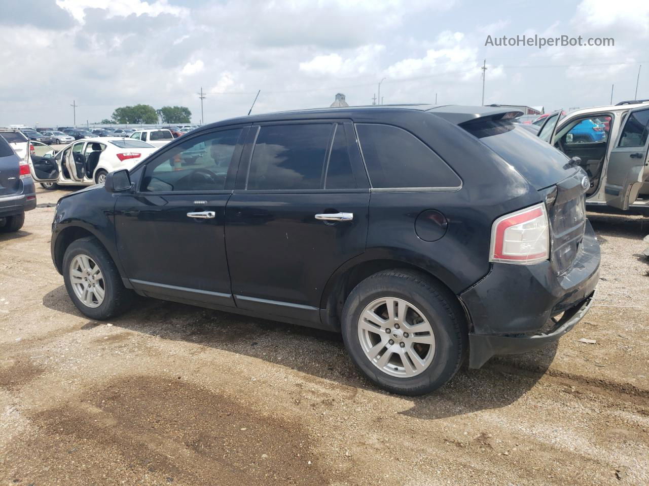 2008 Ford Edge Se Black vin: 2FMDK36C58BA25089