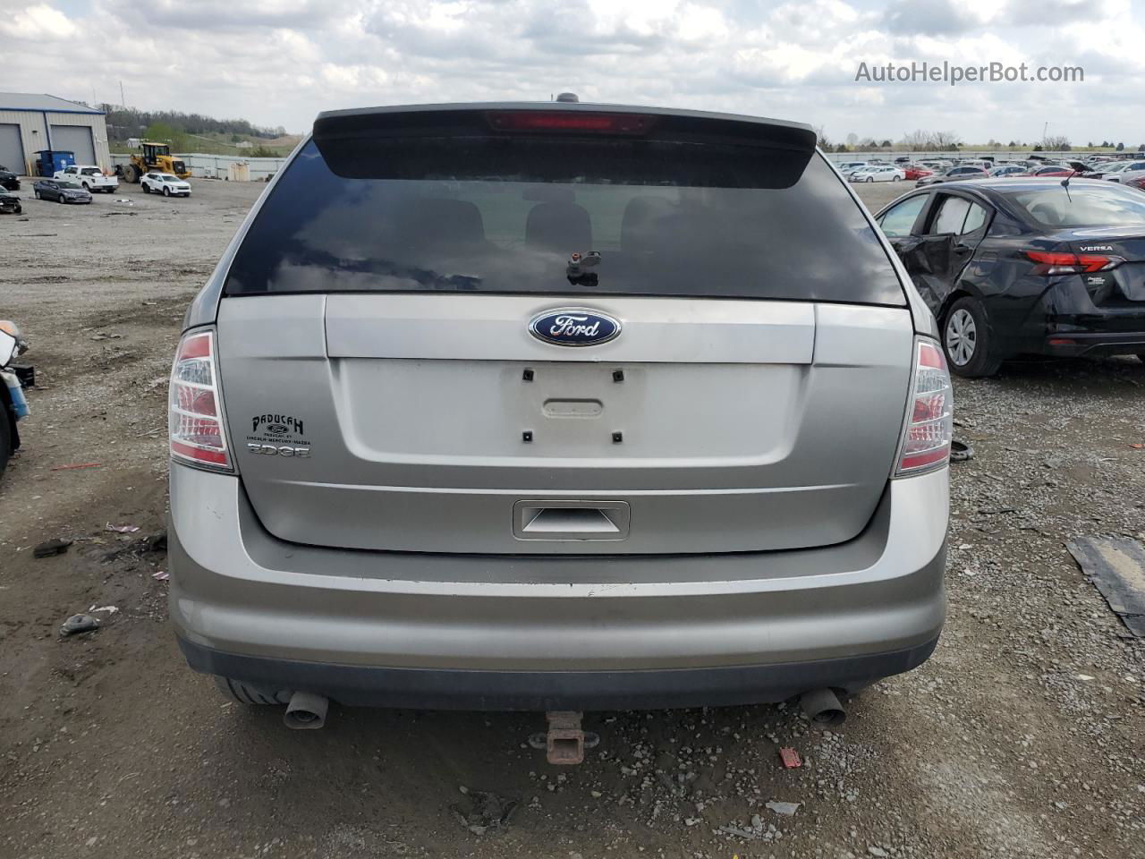 2008 Ford Edge Se Silver vin: 2FMDK36C58BA58920