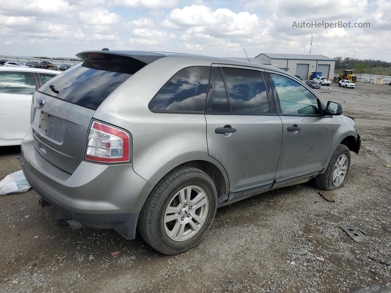 2008 Ford Edge Se Silver vin: 2FMDK36C58BA58920