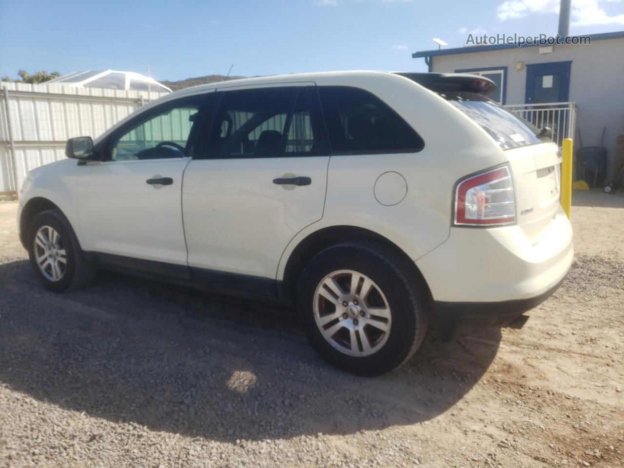 2008 Ford Edge Se White vin: 2FMDK36C68BA08673