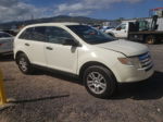 2008 Ford Edge Se White vin: 2FMDK36C68BA08673