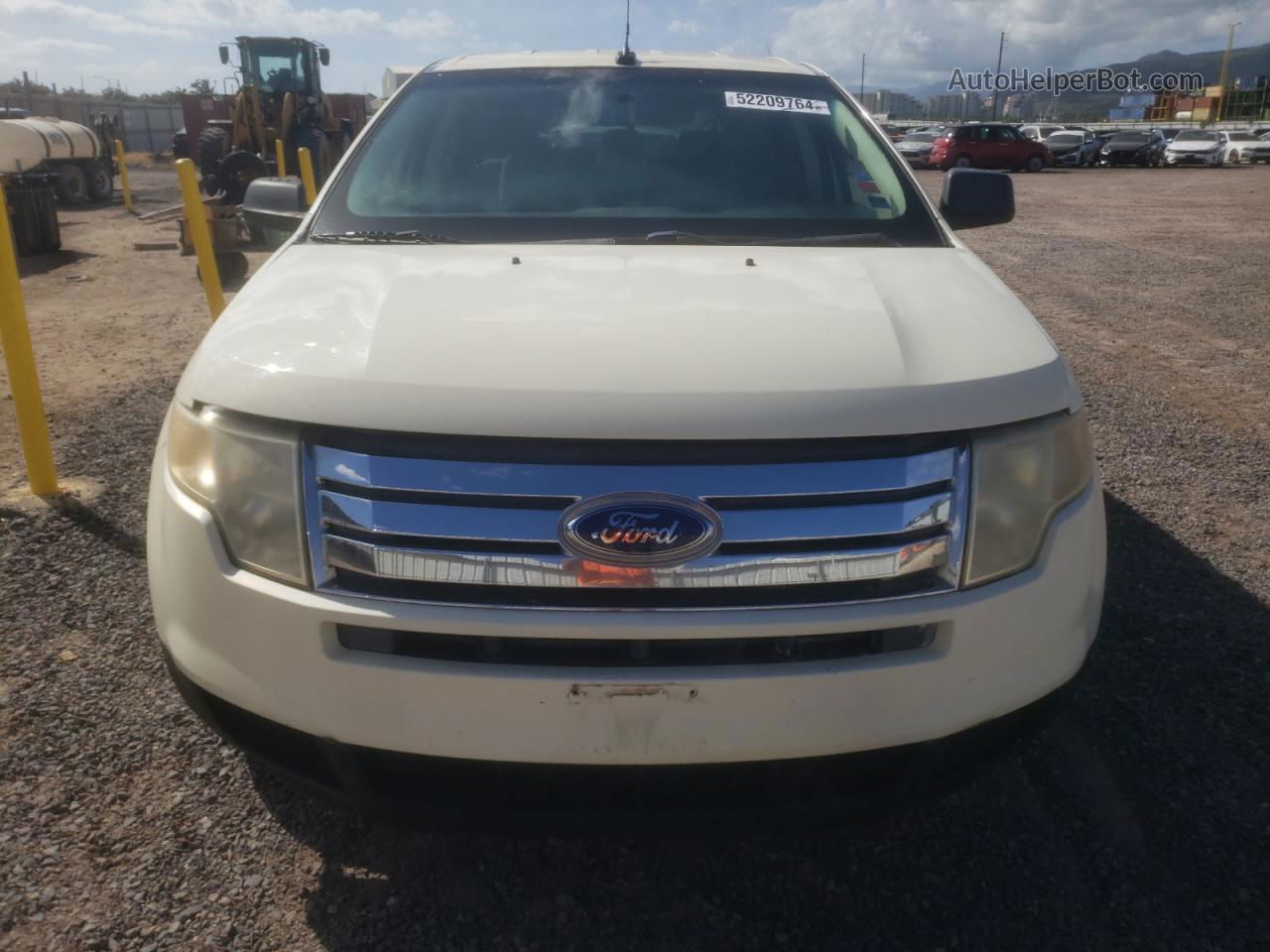 2008 Ford Edge Se Белый vin: 2FMDK36C68BA08673