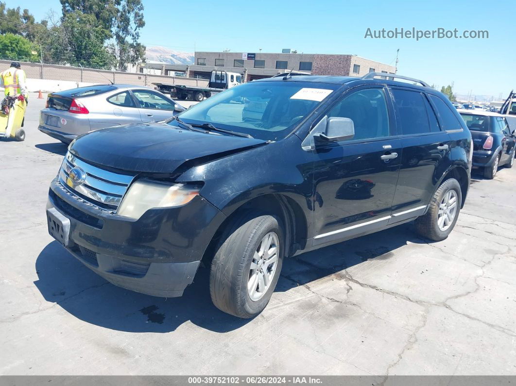 2008 Ford Edge Se Black vin: 2FMDK36C68BA66802